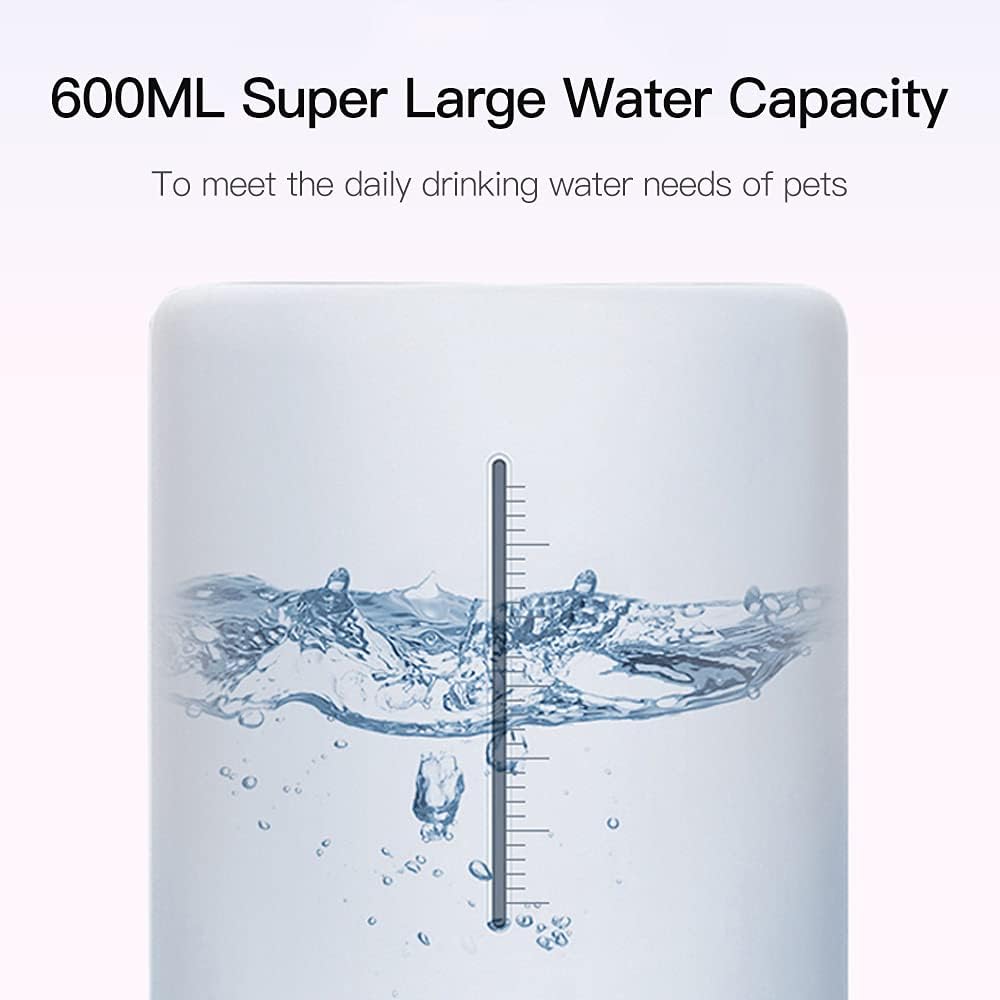 Marchul Cuenco para Gatos, Cuenco para Gatos con inclinación de 15 °, Cuencos antivómitos, Cuencos para Mascotas con Almacenamiento automático de Agua 2 en 1, Disponibles para Gatos y Cachorros