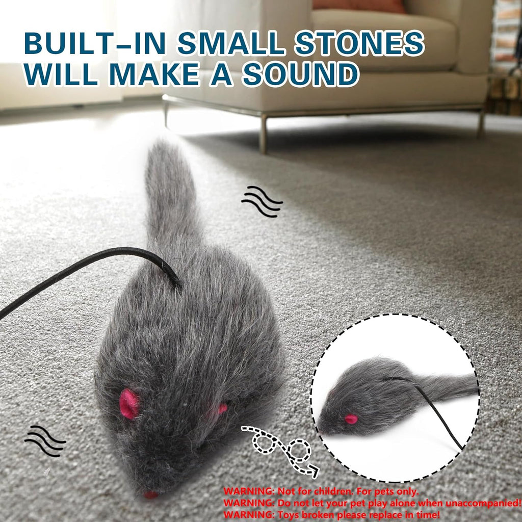 Kalimdor Juguetes interactivos de plumas de gato, juguete retráctil para gatos, diversión para gatitos, ejercicio físico mental mental rompecabezas juguetes para gatitos